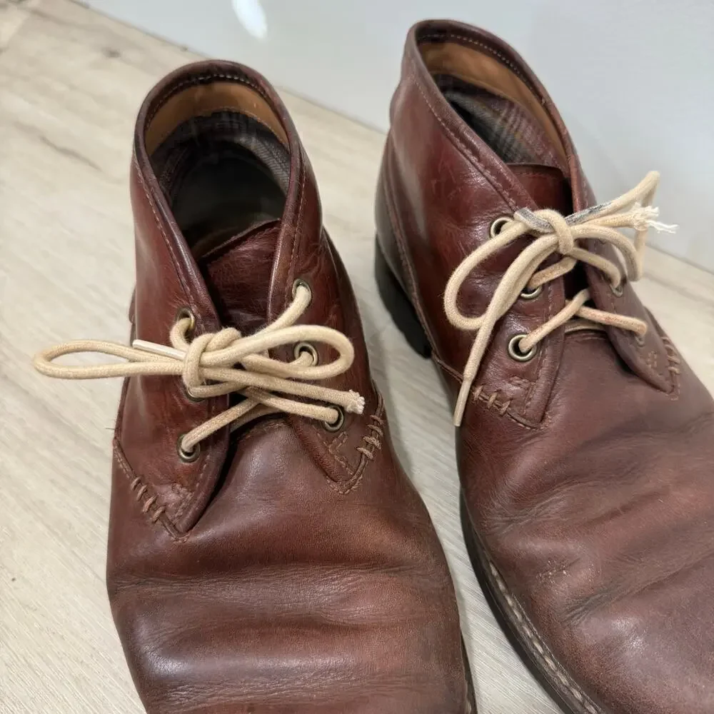 Clarks Men's Montacute Duke Chukka Boots Brown Leather 26103252 Size 9